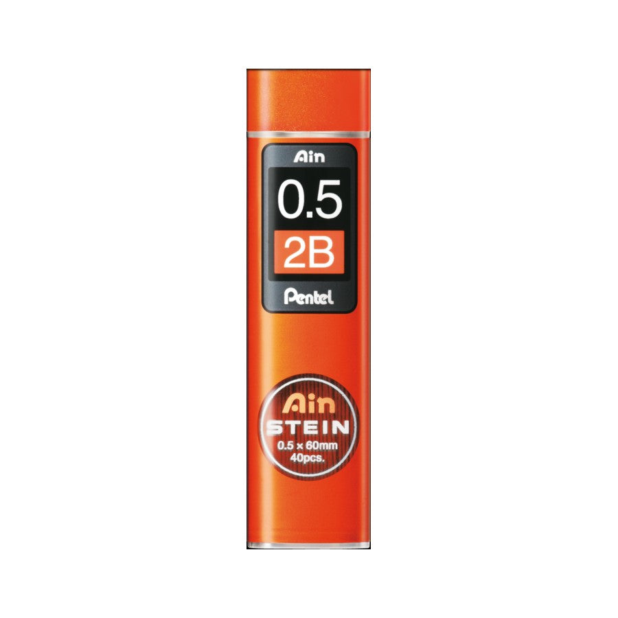 GRAFITE PENTEL STEIN 0,5MM 2B 40 MINAS