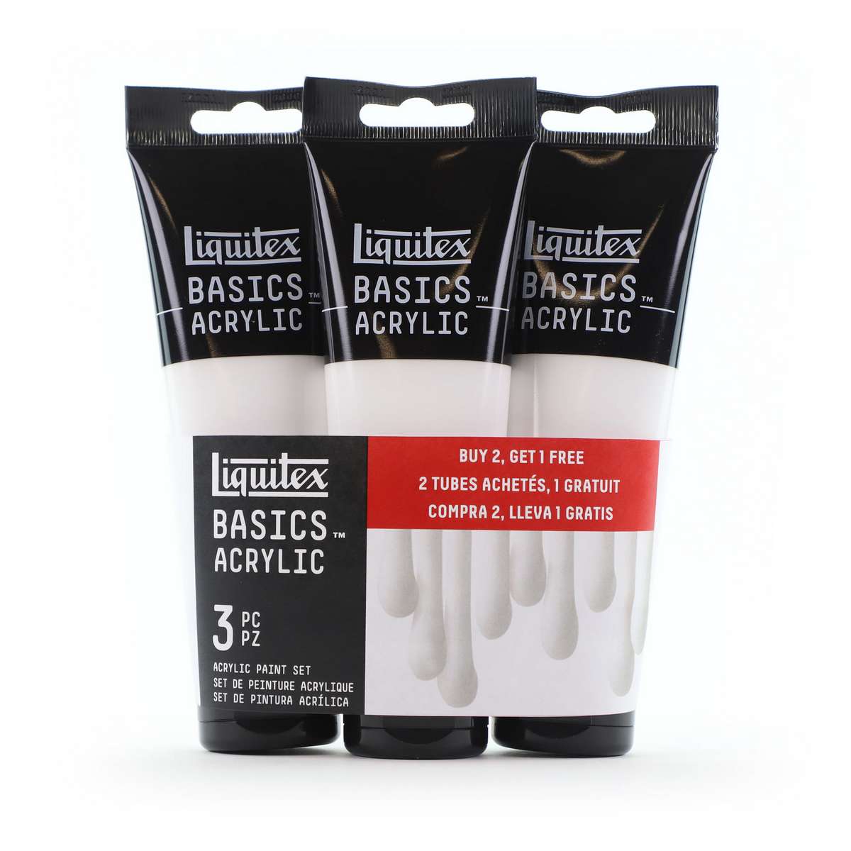 ACRILICA LIQUITEX BASICS 118ML TITANIUM WHITE LEVE 3 PAGUE 2
