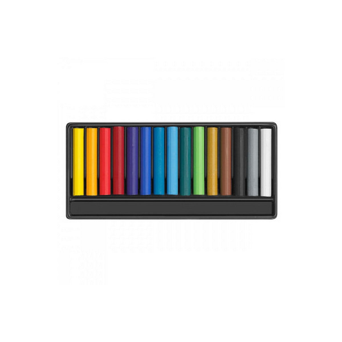 GIZ DE CERA AQUARELAVEL CARAN D ACHE SWISSCOLOR 15 CORES