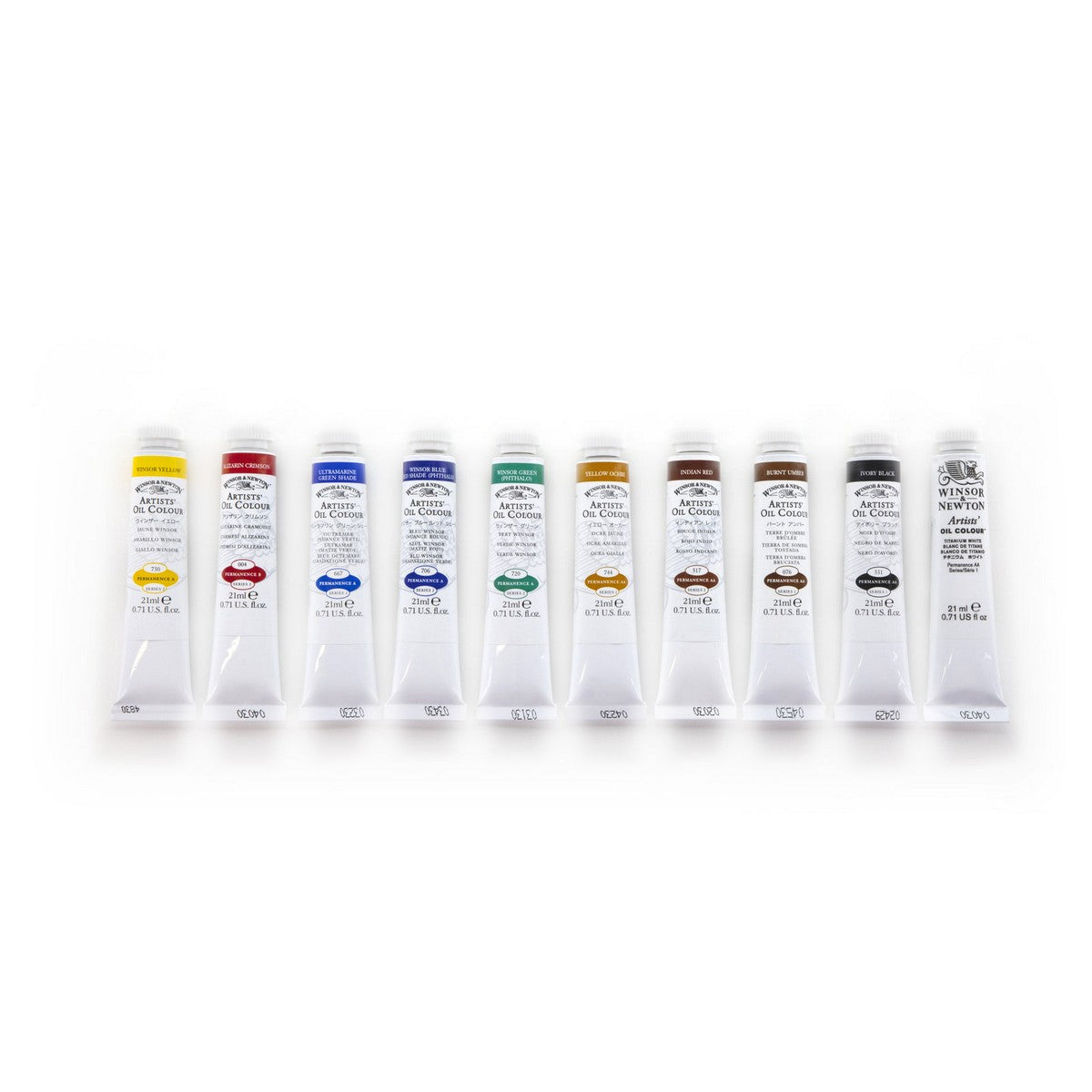 ESTOJO OLEO WINSOR NEWTON ARTISTS C/10 CORES 37ML 1290143