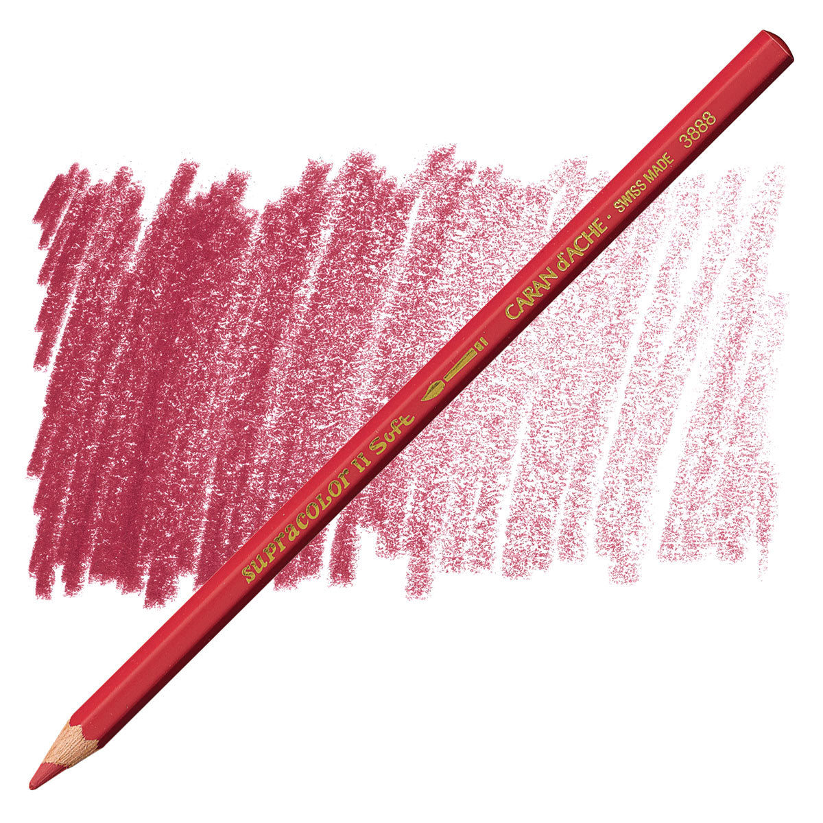 LAPIS AQUARELAVEL CARAN D´ACHE SUPRACOLOR 075 INDIAN RED 3888075