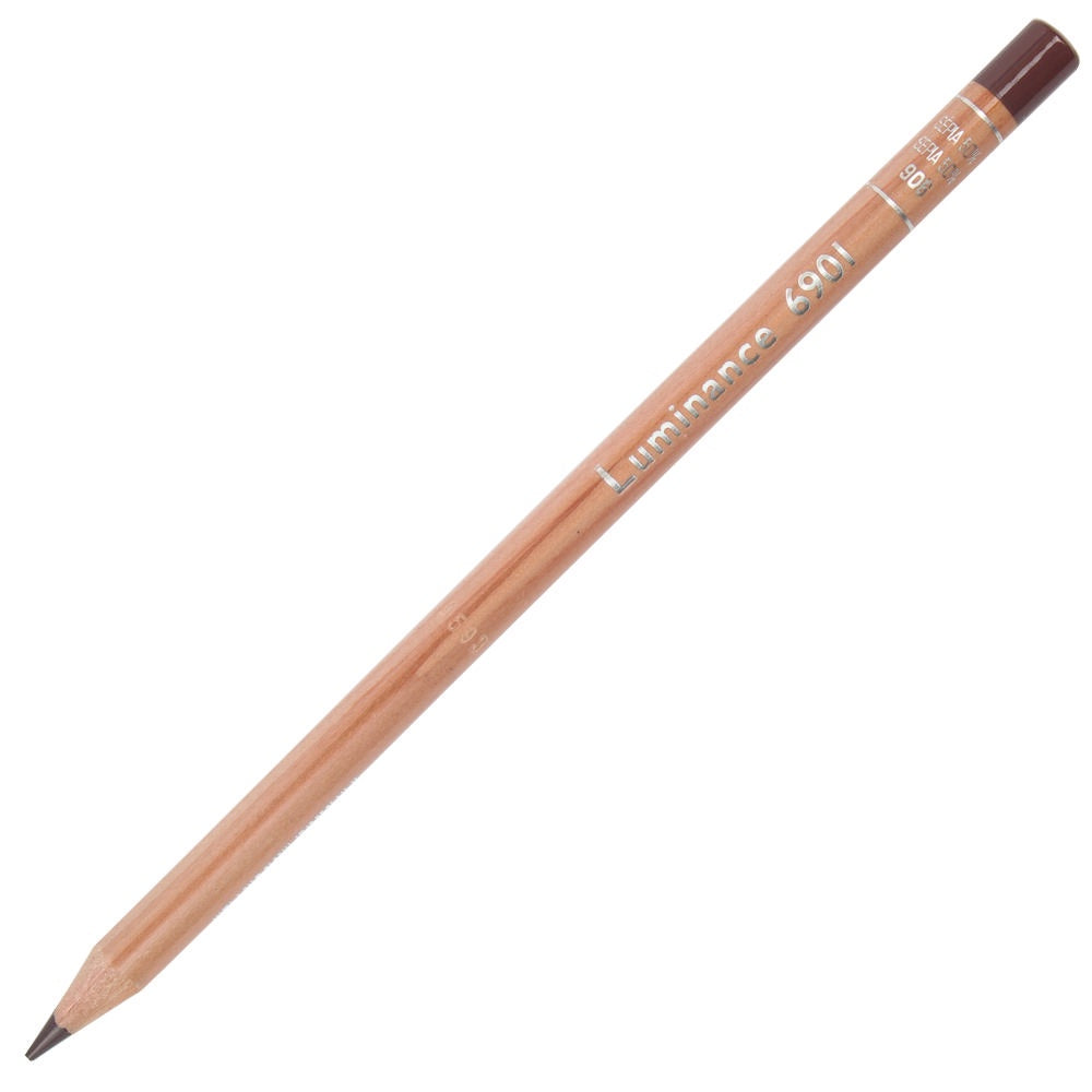 LAPIS COR CARAN D´ACHE LUMINANCE 906 SEPIA 50 6901906