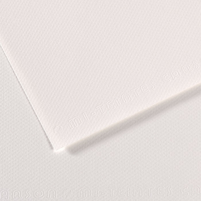 PAPEL CANSON MI-TEINTES 160g/m2 A2 335 BRANCO