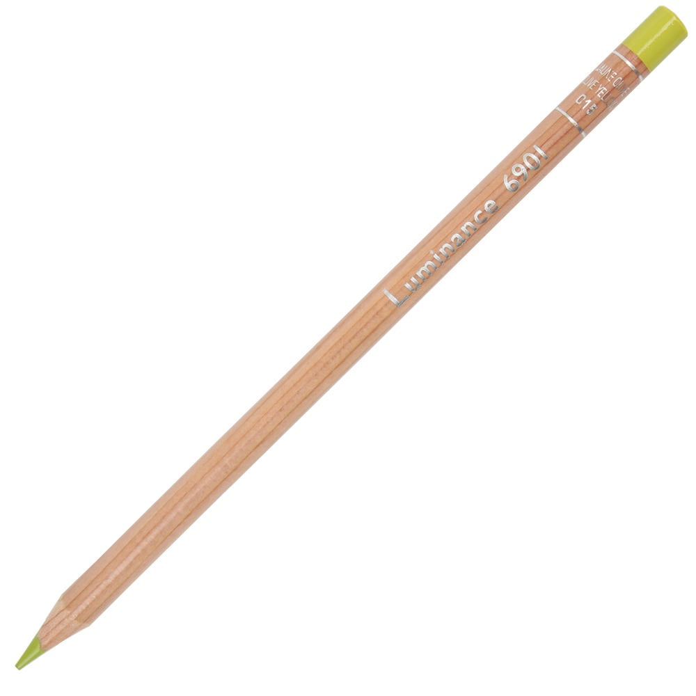 LAPIS COR CARAN D´ACHE LUMINANCE 015 OLIVE YELLOW 6901015