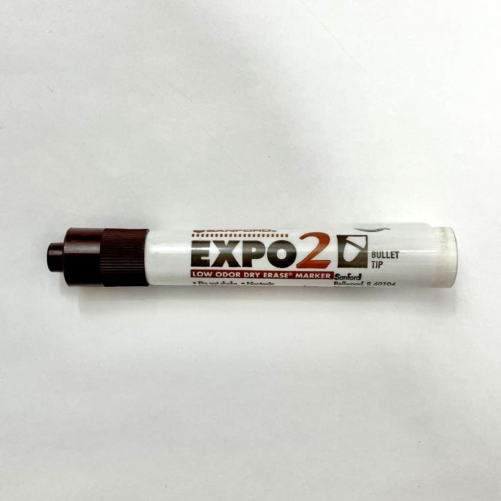MARCADOR QUADRO BRANCO SHARPIE EXPO MARROM REDONDA