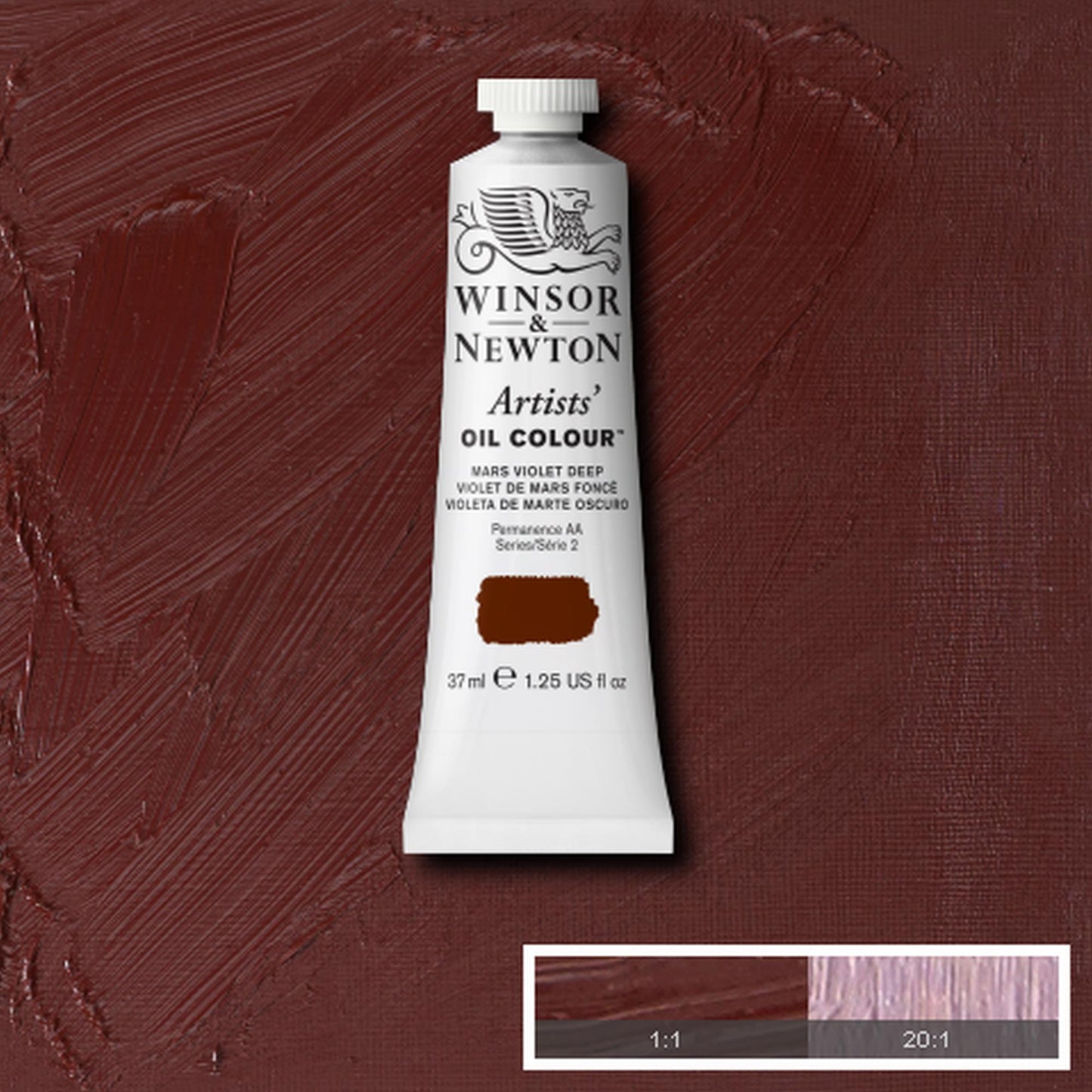 OLEO WINSOR NEWTON ARTISTS 037ML 395 MARS VIOLET DEEP S2