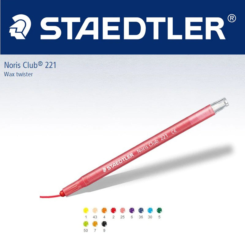 GIZ DE CERA STAEDTLER NORIS TWISTER 12 CORES 221 NW12