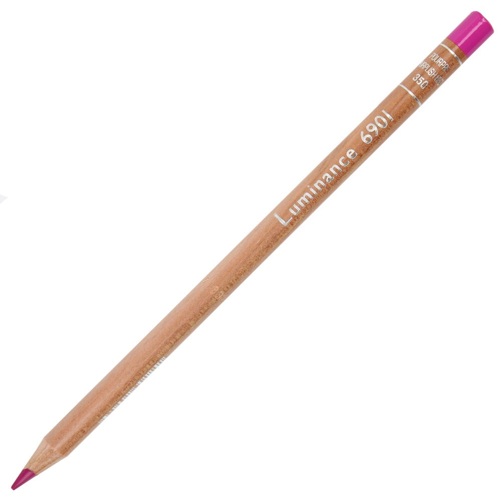 LAPIS COR CARAN D´ACHE LUMINANCE 350 PURPLISH RED 6901350