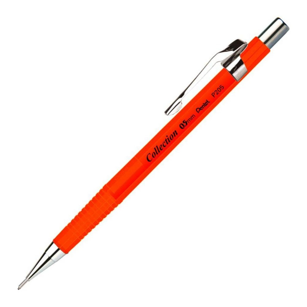 LAPISEIRA 0,5mm PENTEL P205 LARANJA NEON