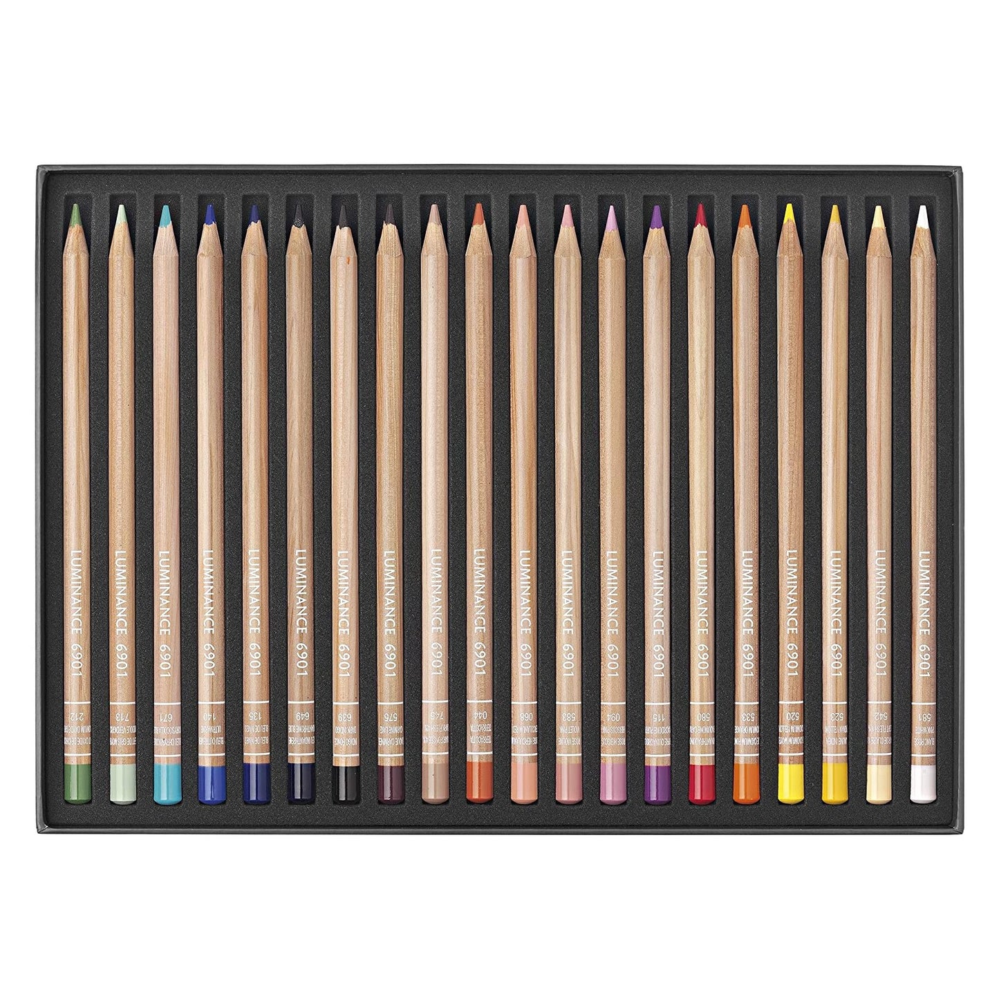 ESTOJO LAPIS COR CARAN D´ACHE LUMINANCE 6901 20 CORES PORTRAIT