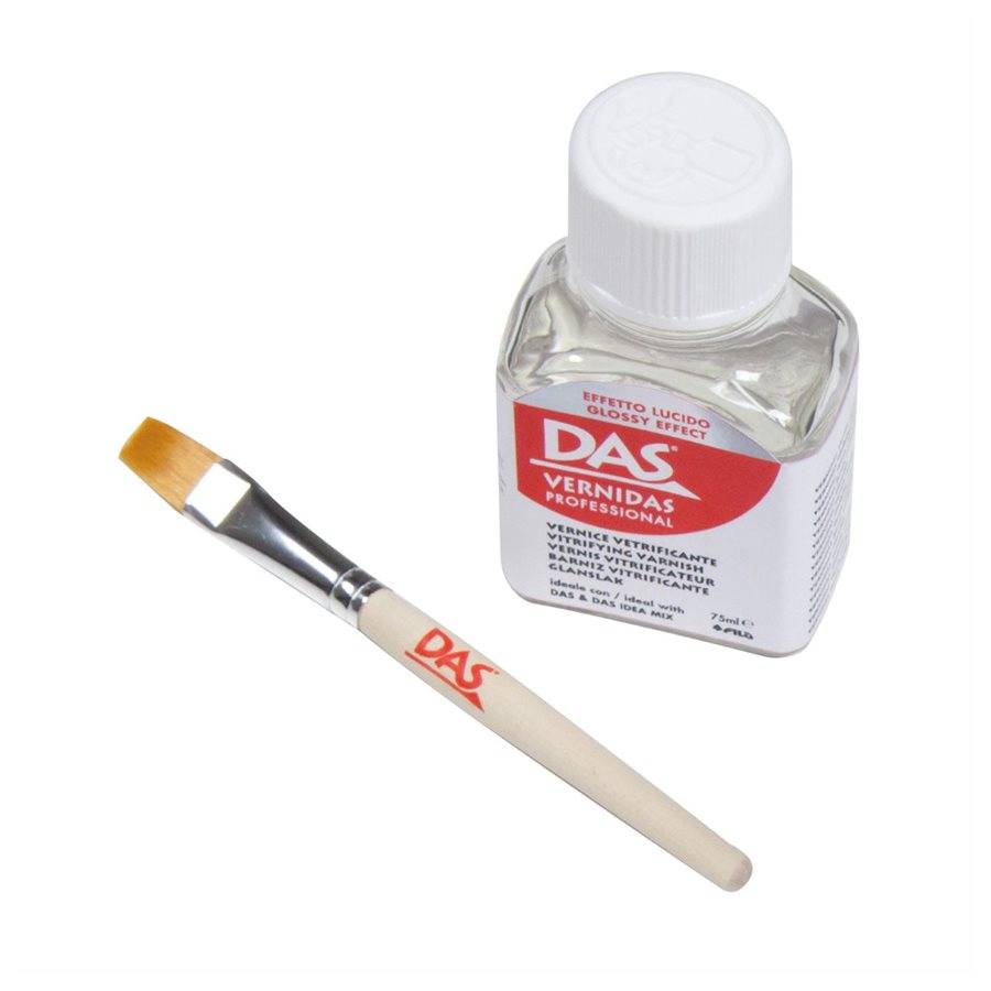 VERNIZ PROTETIVO VITRIFICANTE DAS 75ML + PINCEL BLISTER