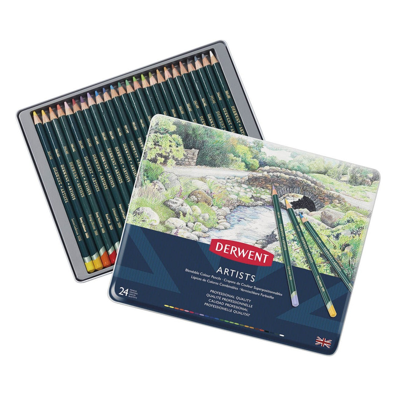 LAPIS COR DERWENT ARTISTS 024 CORES