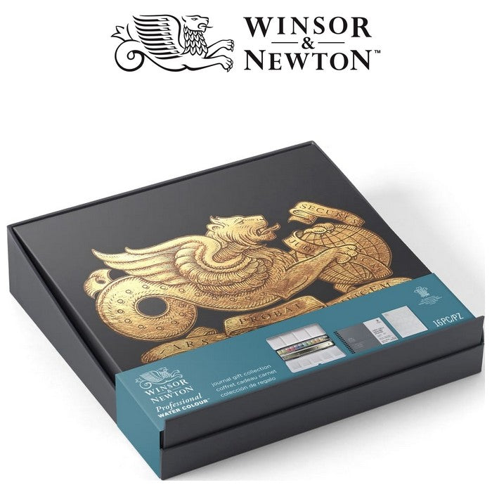 ESTOJO AQUARELA ARTISTS GIFT COLLECTION 12 HALF PAN + BLOCO