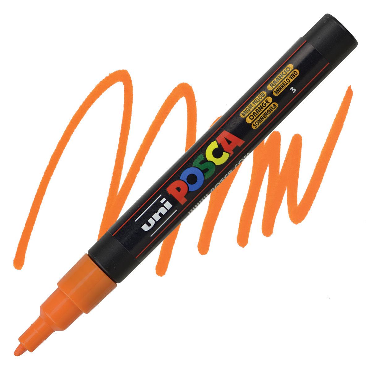 CANETA POSCA PC-3M 03 AMARELO VIVO
