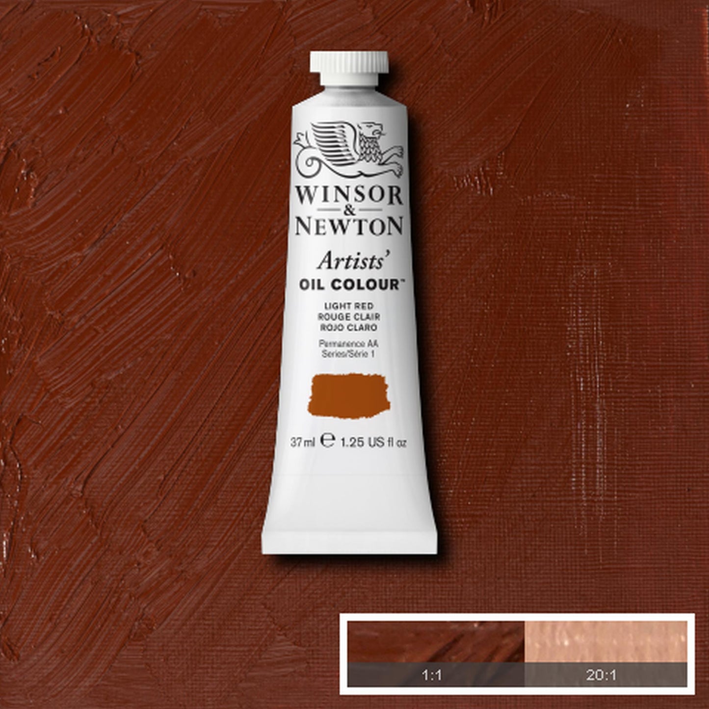 OLEO WINSOR NEWTON ARTISTS 037ML 362 LIGHT RED S1