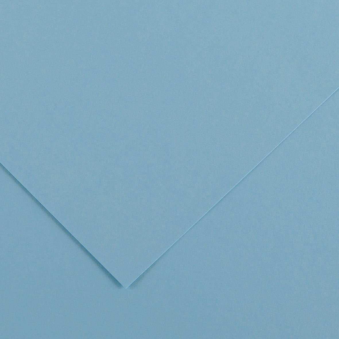 PAPEL CANSON IRIS VIVALDI 185G/M2 50X65 AZUL CLARO