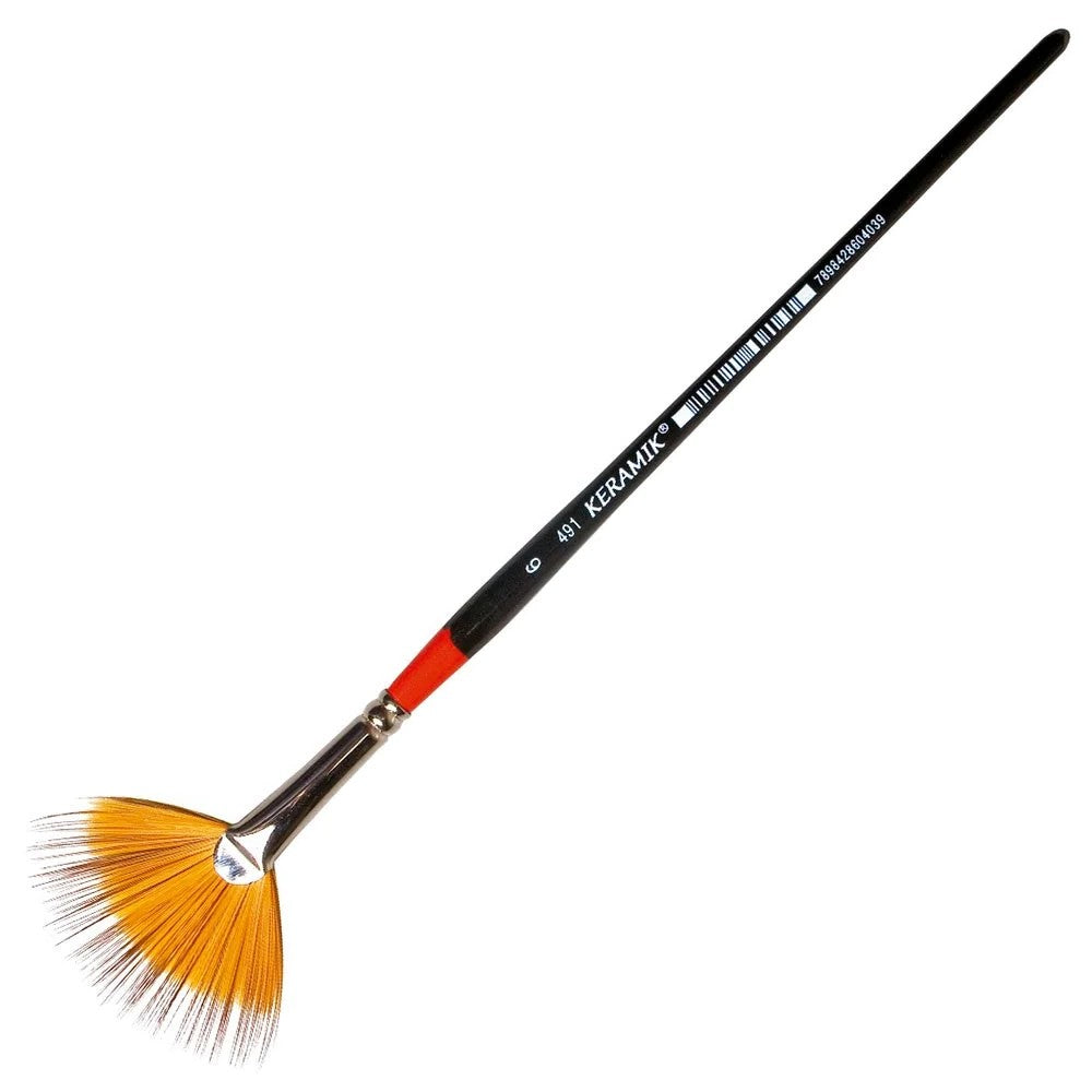 PINCEL 491X02 SINTETICO LEQUE KERAMIK