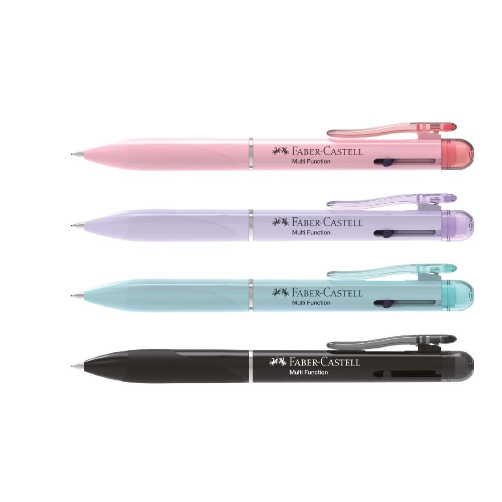 CANETA FABER POLY 3X1 MULTIFUNÇAO DUAS CORES + LAPISEIRA 0,7