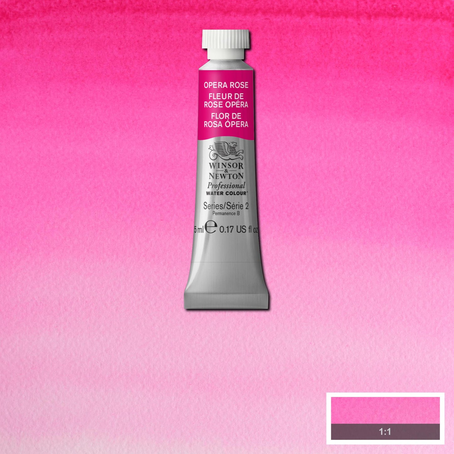 AQUARELA WINSOR NEWTON ARTISTS 5ml 448 OPERA ROSE S2