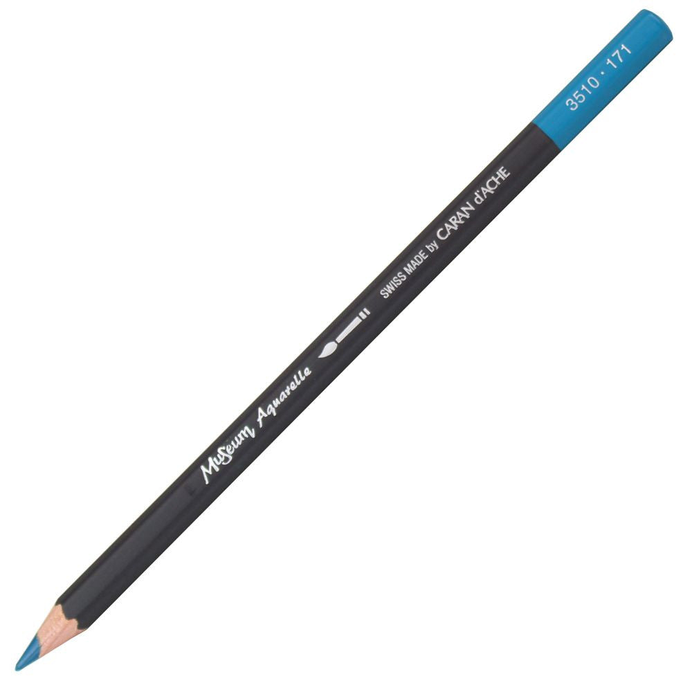 LAPIS AQUARELAVEL CARAN D´ACHE MUSEUM 171 AZUL TURQUESA 3510171