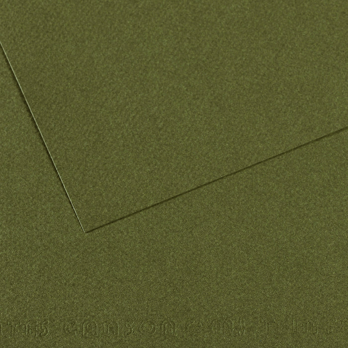 PAPEL CANSON MI-TEINTES 160G/M2 A2 448 VERDE MAR