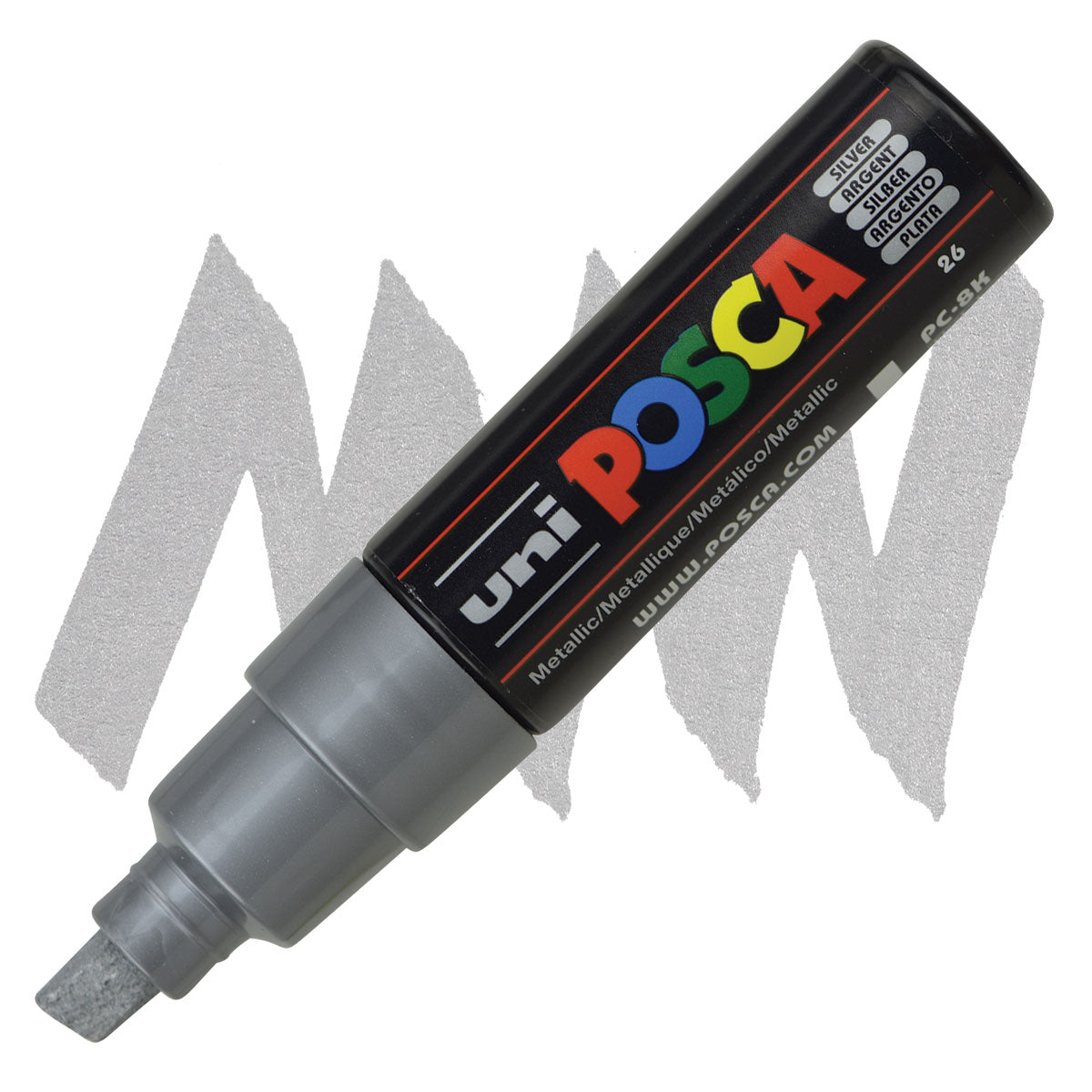 CANETA POSCA PC-8K 26 PRATA