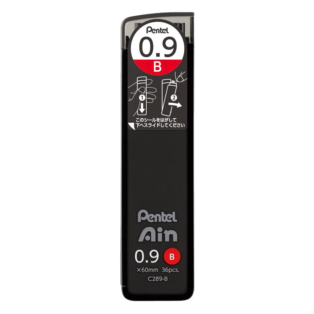 GRAFITE PENTEL AIN 0,9MM B 36 MINAS