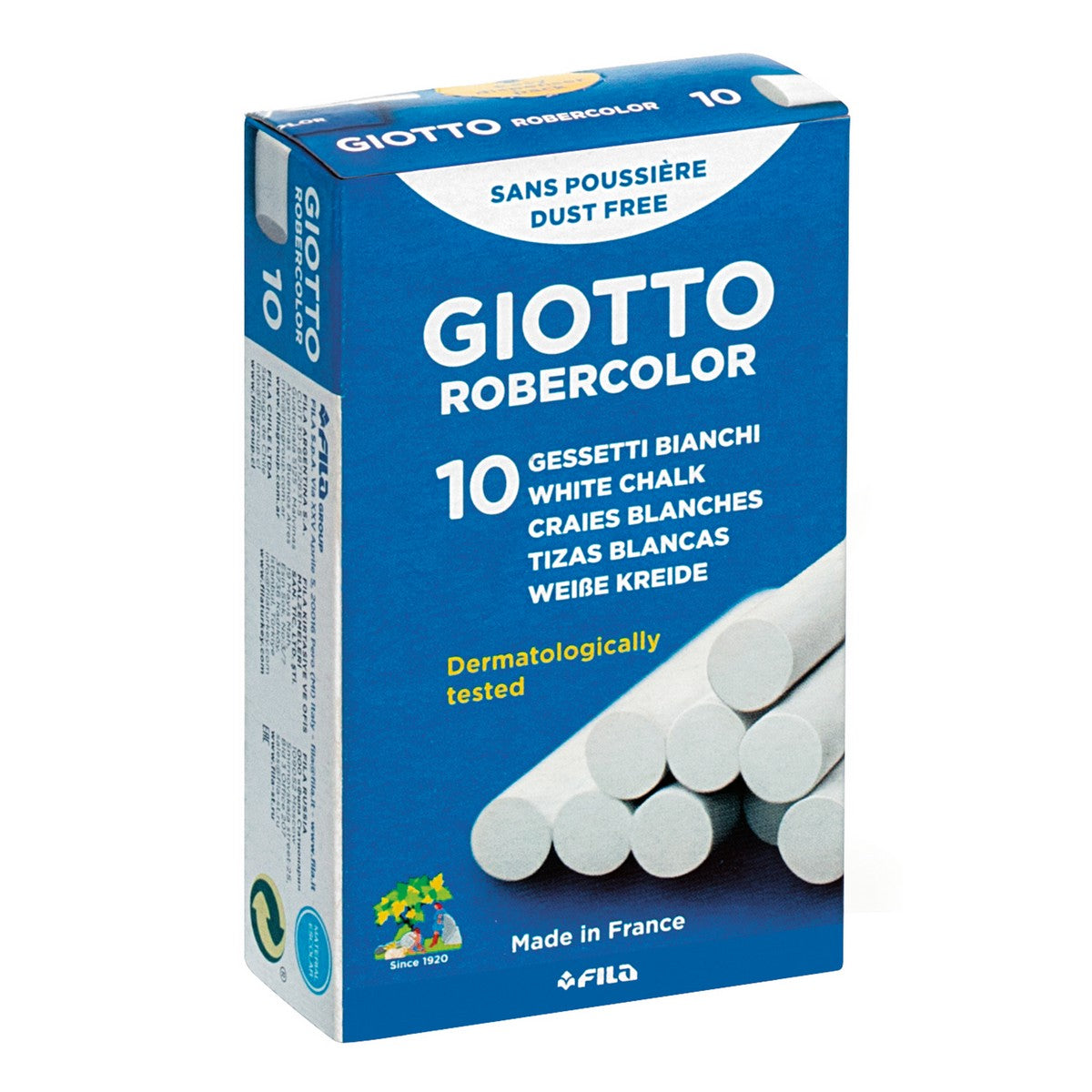 GIZ BRANCO GIOTTO ROBERCOLOR 10 UNIDADES