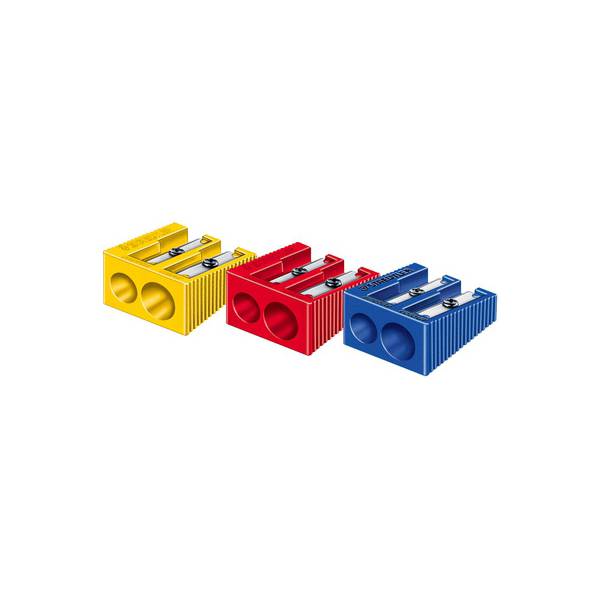 APONTADOR DUPLO STAEDTLER PLASTICO NORIS COLOR 510 60