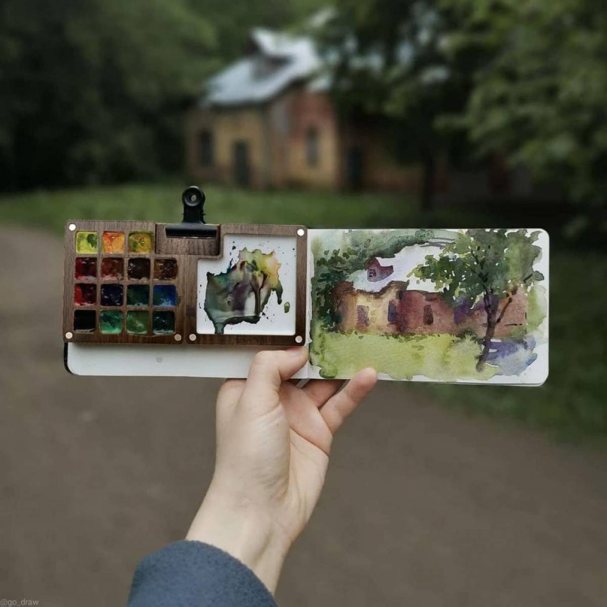 MINI PALETA PARA PINTURA SINOART A256-15W