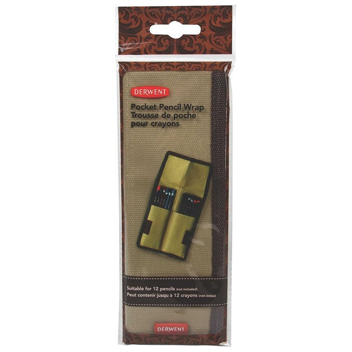 ESTOJO P/ LAPIS DERWENT POCKET P/ 12 UNIDADES
