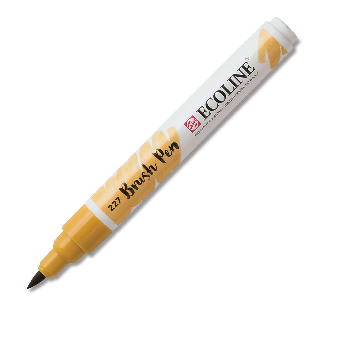 ECOLINE BRUSH PEN 227 YELLOW OCHRE