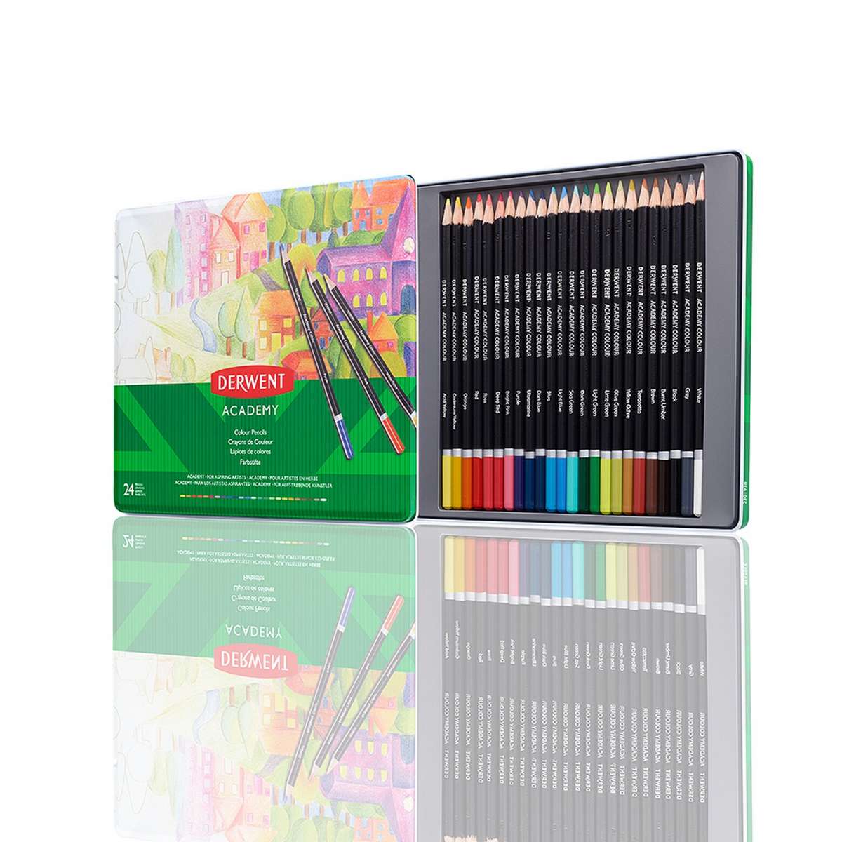 LAPIS COR DERWENT ACADEMY 24 CORES