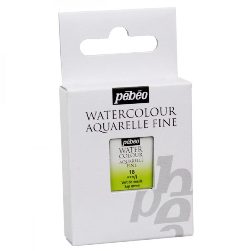 AQUARELA PEBEO HALF PAN 18 VERDE VESSIE