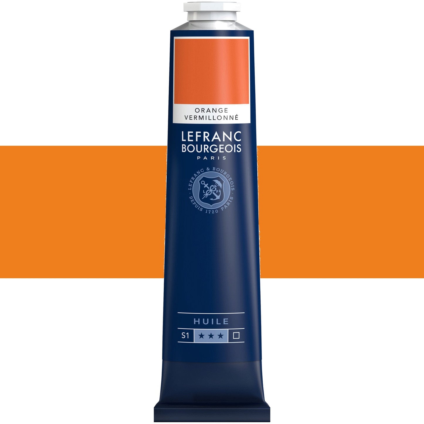 OLEO LEFRANC BOURGEOIS FINE 150ML 697 VERMILLION ORANGE 810055