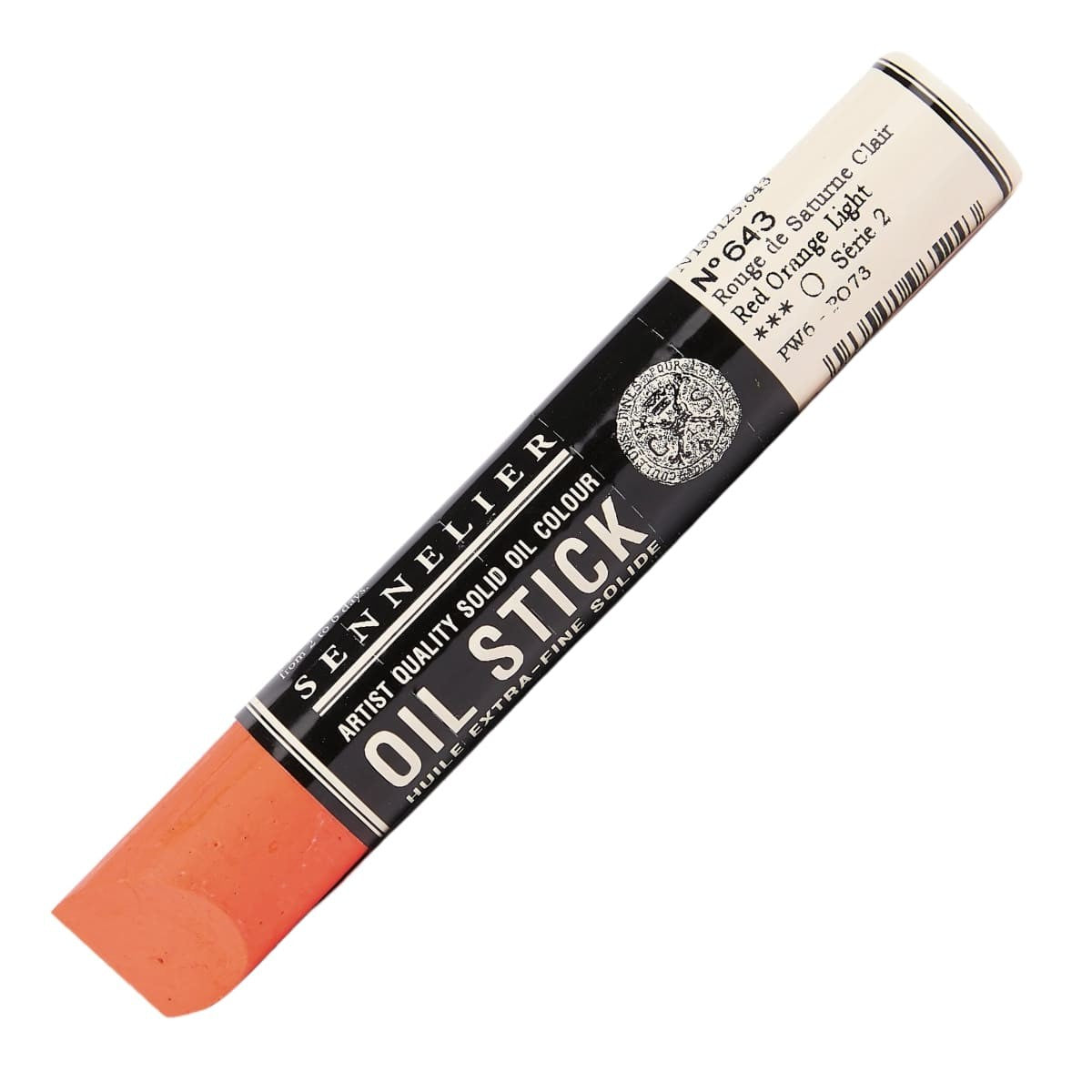 BASTAO OLEO SENNELIER EXTRA FINE 38ML S2 643 RED ORANGE LIGHT