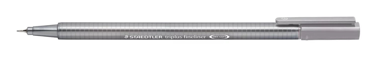 CANETA STAEDTLER TRIPLUS FINELINER 0.3MM PEDRA