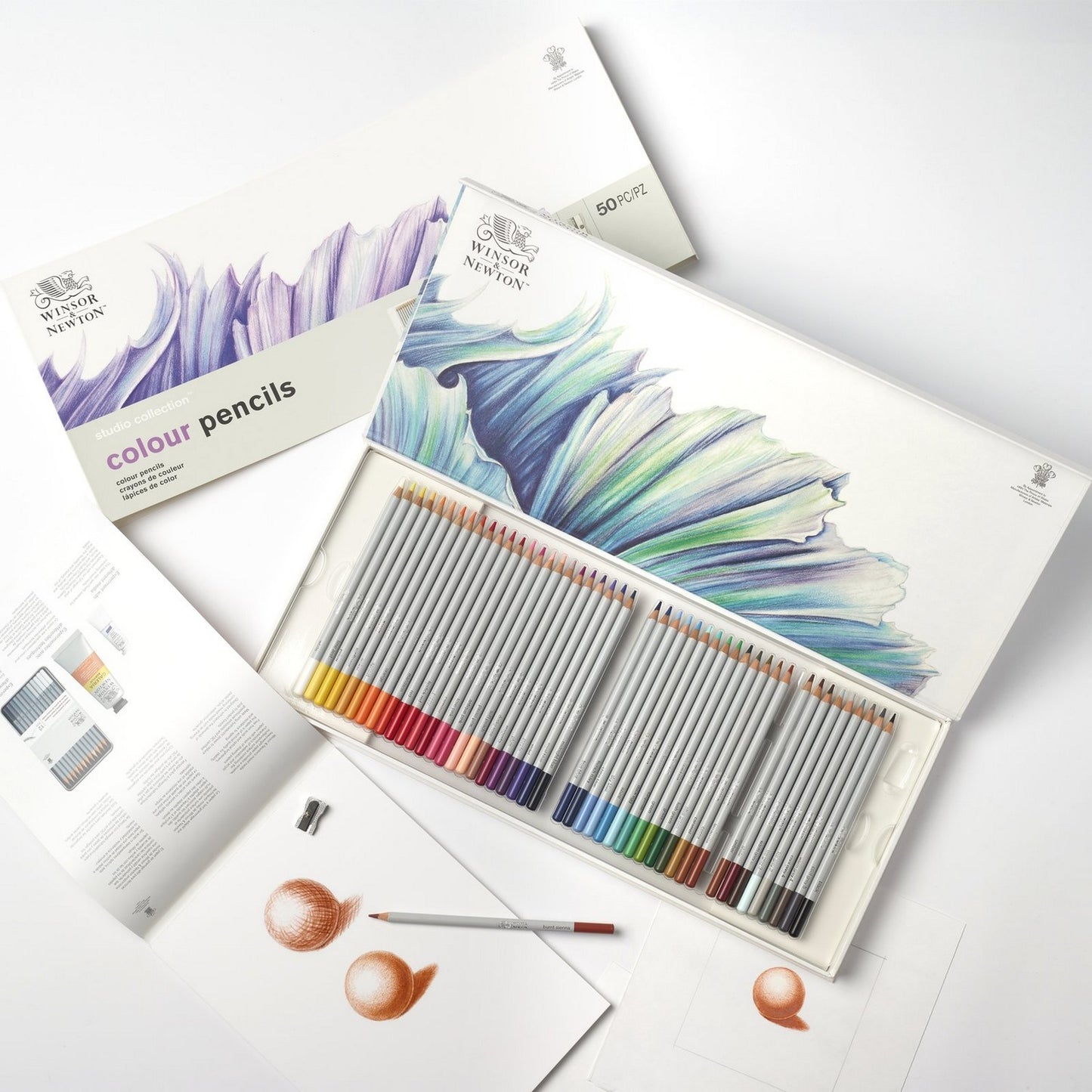 LAPIS COR WINSOR NEWTON 50 CORES STUDIO COLLECTION 2090002