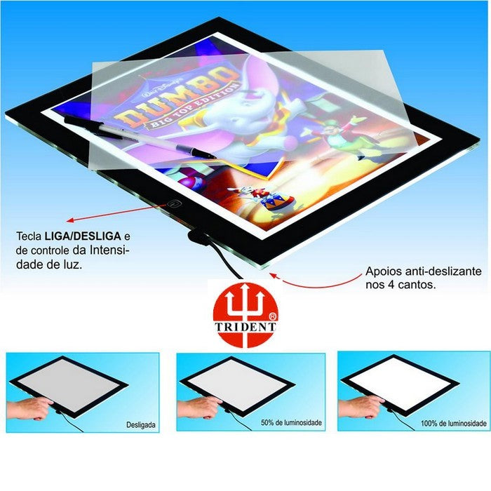 MESA DE LUZ PROFISSIONAL TRIDENT ACA3 LED A3