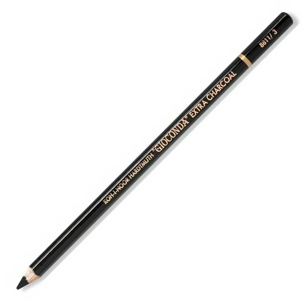 LAPIS CARVAO KOH-I-NOOR EXTRA CHARCOAL MEDIO 8811-3