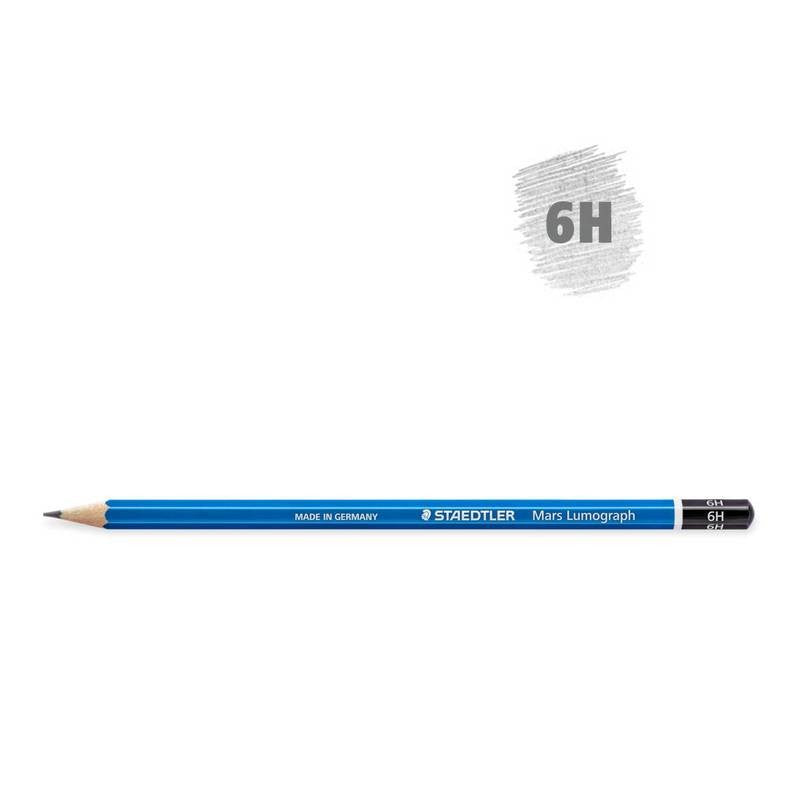 LAPIS GRADUADO STAEDTLER LUMOGRAPH CLASSIC 6H