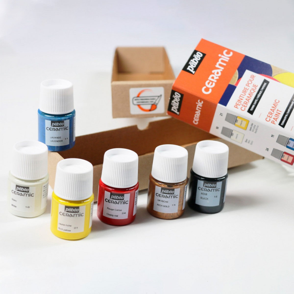 ESTOJO CERAMIC PEBEO C/6 756451