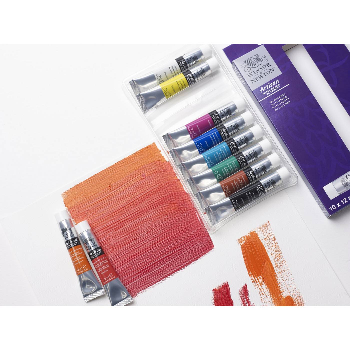 ESTOJO OLEO WINSOR NEWTON ARTISAN C/10 CORES 12ML 1590265