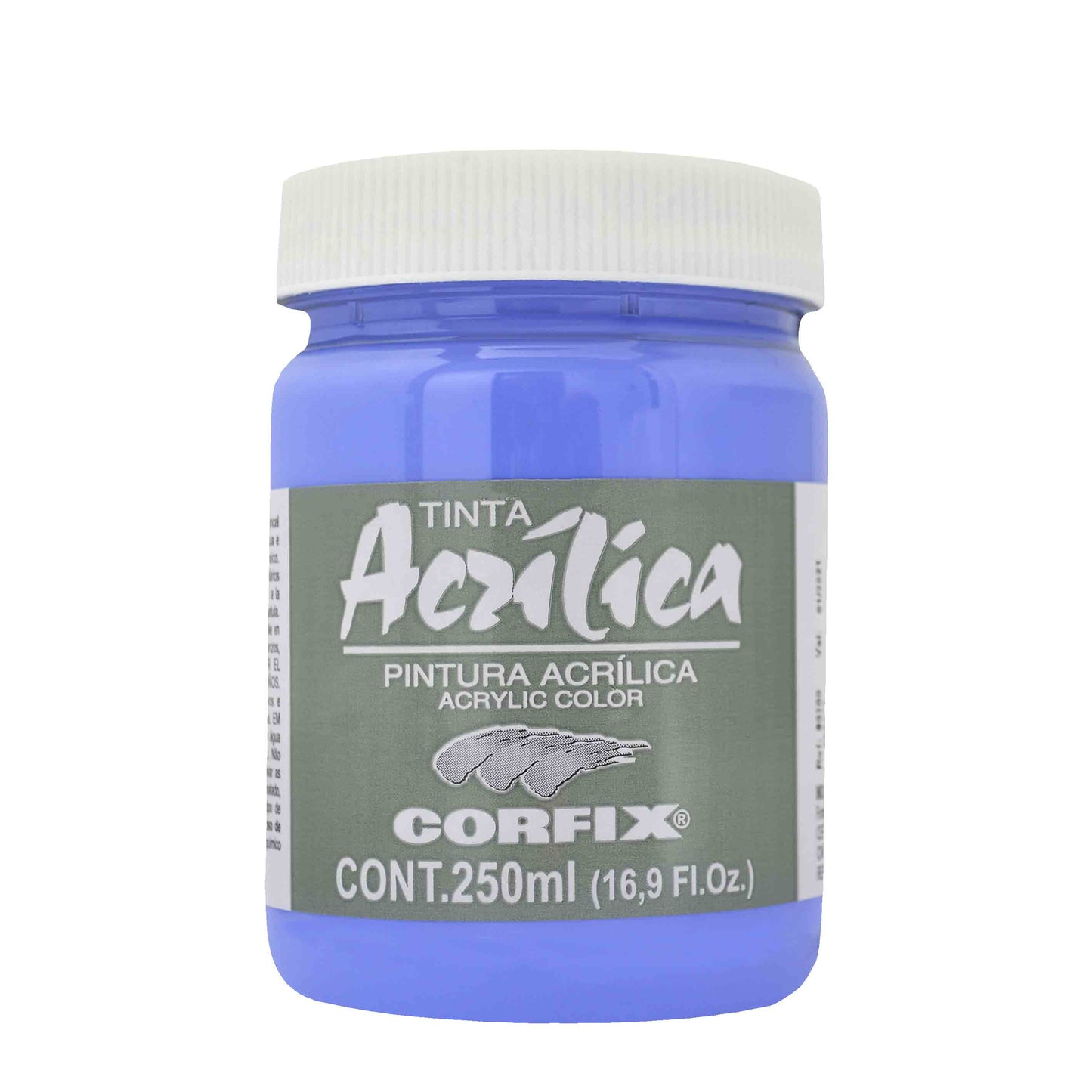 ACRILICA CORFIX 250ML 108 AZUL HORTENSIA