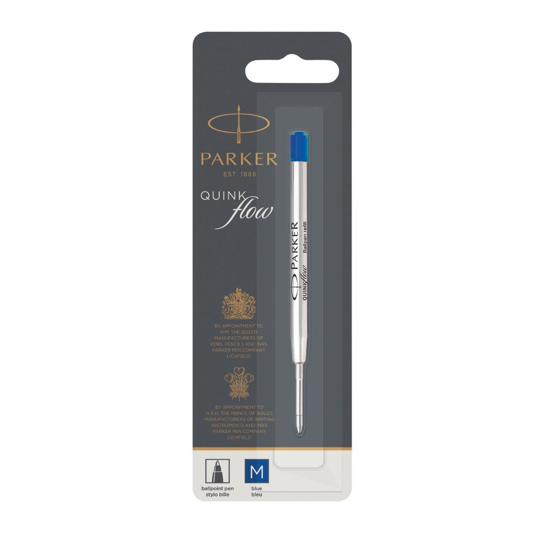 REFIL ESFEROGRAFICA PARKER QUINKFLOW AZUL MEDIA 1782470