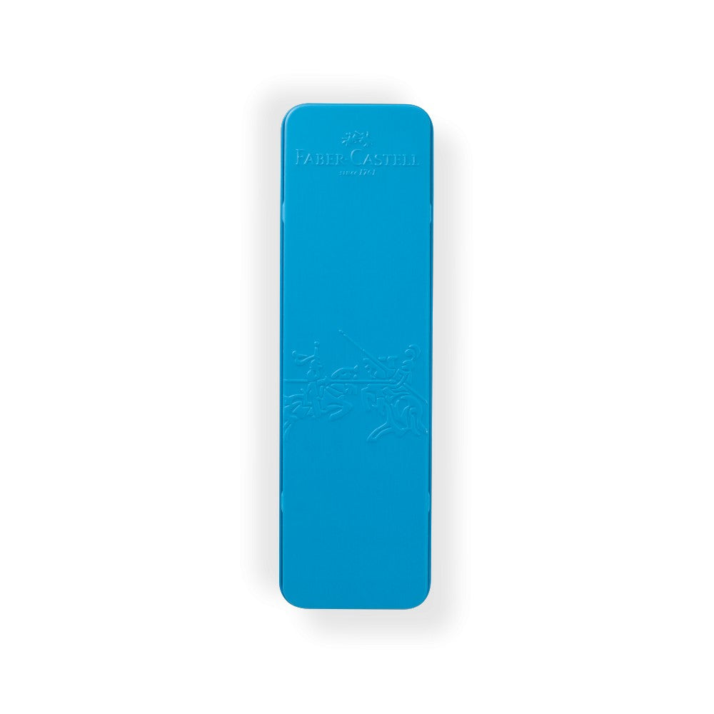 CANETA ESFEROGRAFICA FABER POLY URBAN AZUL GOLD