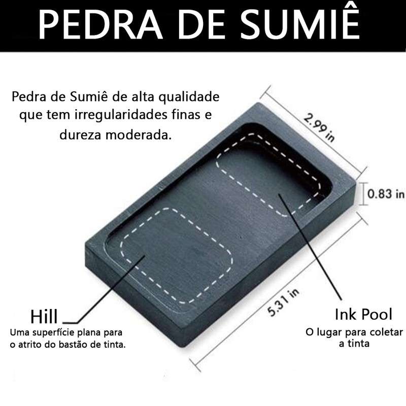 PEDRA SUZURI STONE KURETAKE HA205-45H