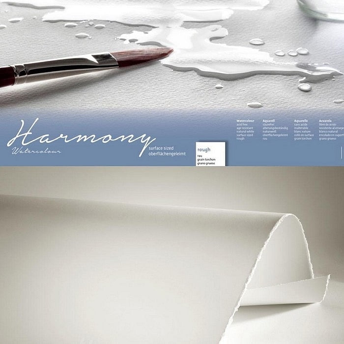 PAPEL HAHNEMUHLE HARMONY 300g/m2 TORCHON ROLO 1,52x10m