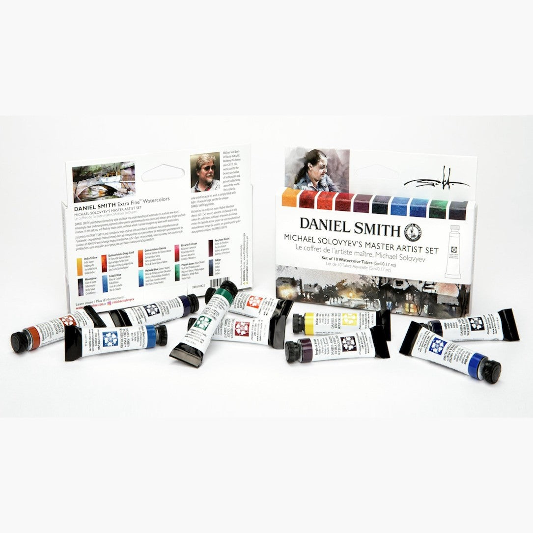ESTOJO AQUARELA DANIEL SMITH MICHAEL SOLOVYEV'S MASTER SET C/ 10 Tubos