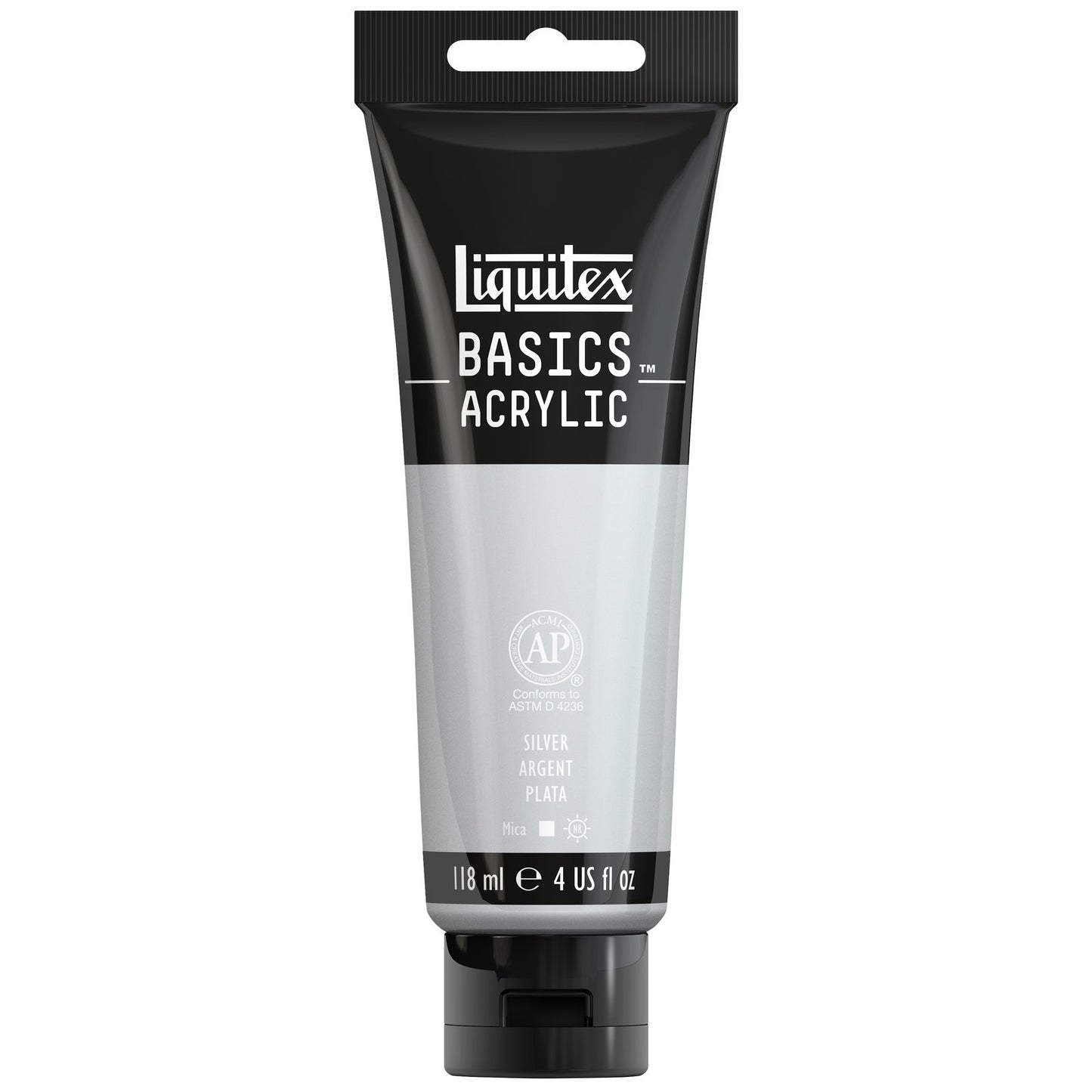 ACRILICA LIQUITEX BASICS 118ML SILVER 1046236